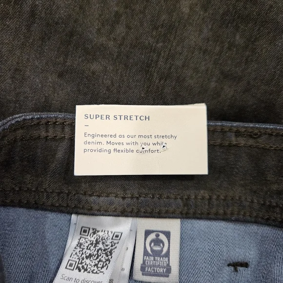 Universal Thread Super Stretch High-Rise Sailor Wide Leg Pant in Green Size 6 - Picture 5 of 7